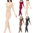 thumbnail image 1 of XRoczxe Women Textured Scoop Neck Thermal Underwear Set High Waist Tummy Control Soft Skin-Friendly Warm Slim Fit Long Sleeve Top & Pants Multi Solid Color Winter Base Layer Suit, 1 of 9