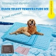 thumbnail image 1 of XS-2XL Cooling Mat for Dogs Puppy Cats Ice Silk Pet Self Cooling Pad Blanket for Pet Beds/Kennels/Couches /Car Seats/Floors,5 Colors Are Available, 1 of 7