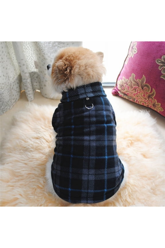 XS-3XL Warm Pet Dog Coat Sweater Puppy Fleece Jacket Outwear Apparel