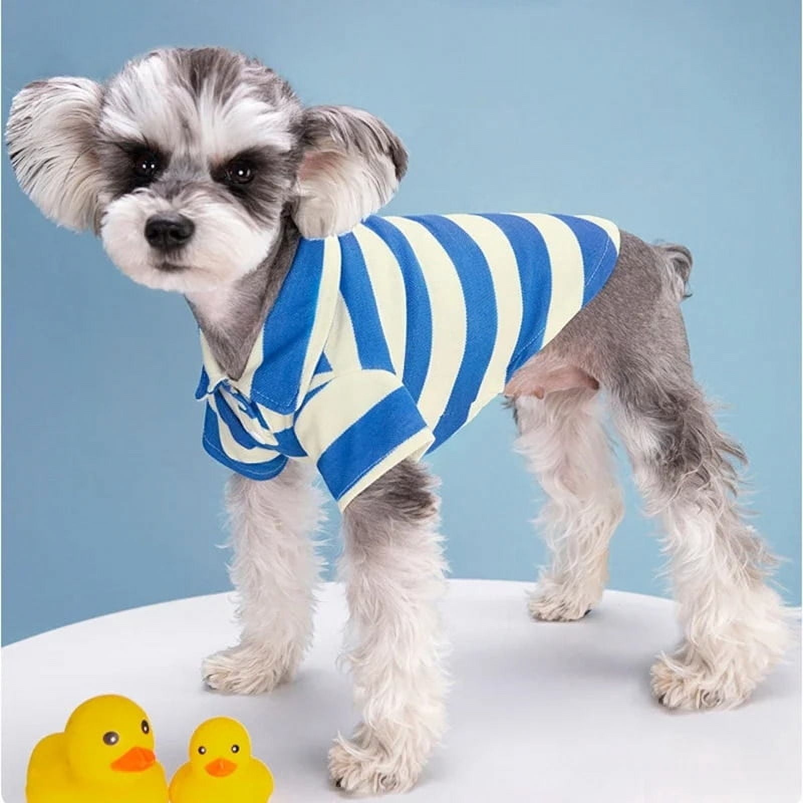 XS-4XL Dog T-Shirts Thin Breathable Summer Dog Clothes for Small Large