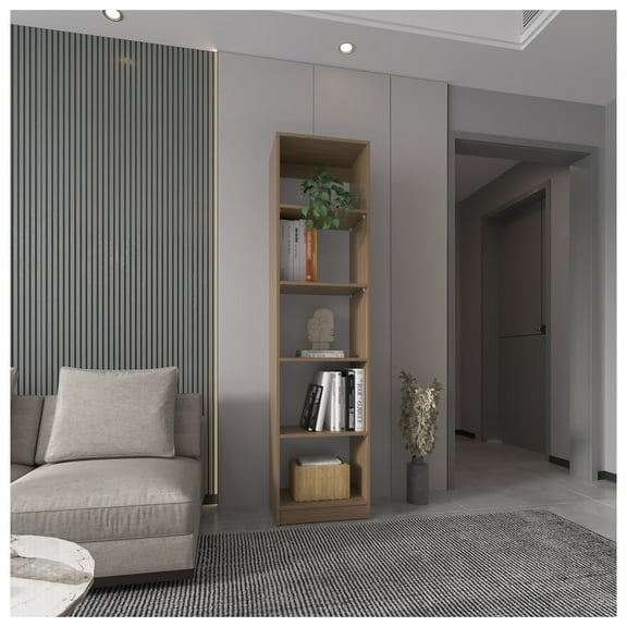 XS Bookcase Compact Bookshelf with Multiple Shelves