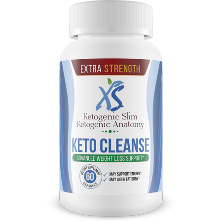 XS Ketogenic Slim Ketogenic Anatomy Keto Cleanse - Advanced Weight Loss Support - Faster Ketosis with A Cleanse - Remove Carb Gunk from Gut That Blocks Ketosis Entry - Keto Weight Loss