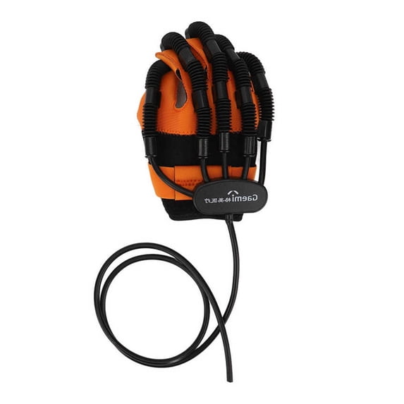 XS/M/L Size Finger Rehabilitation Trainer Replacement Glove Resin Fiber Gas Valve Robot Splint Glove For Stroke Left/Right Hand ,Easy to Use