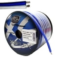 thumbnail image 1 of XS Power 12 AWG 100% Oxygen Free Copper XS Flex Speaker Wire Blue/White Lot (20 Foot Coil), 1 of 2