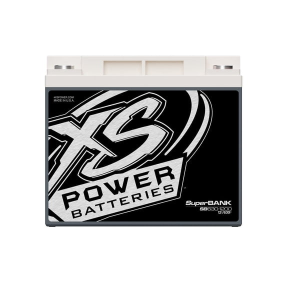 XS Power 12V Super Capacitor Bank 4000W 630 Farad 16Wh 15500 Amps SB630-1200