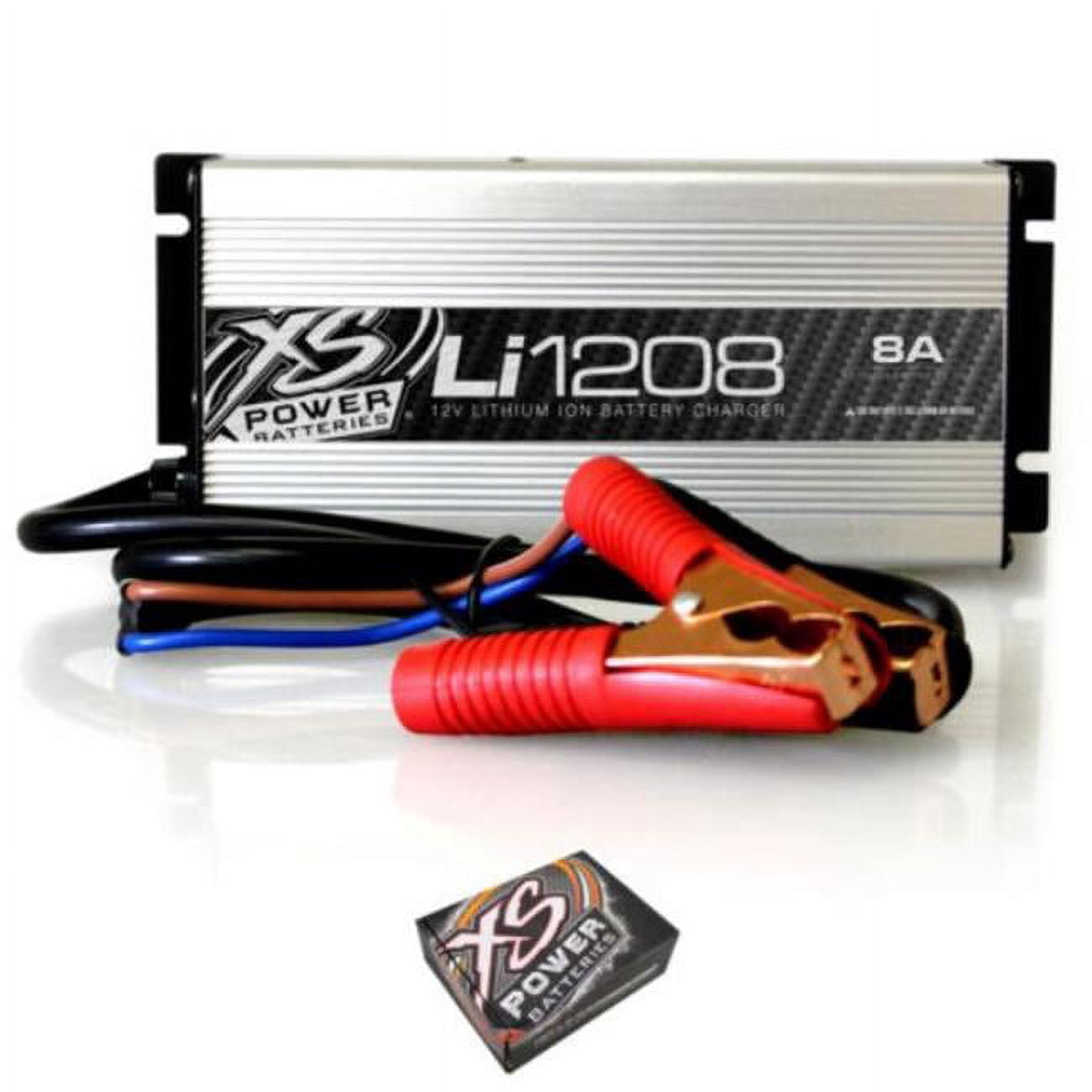 XS Power Li1208 12V 8A High Frequency Intelli Lithium Car Audio Battery Charger