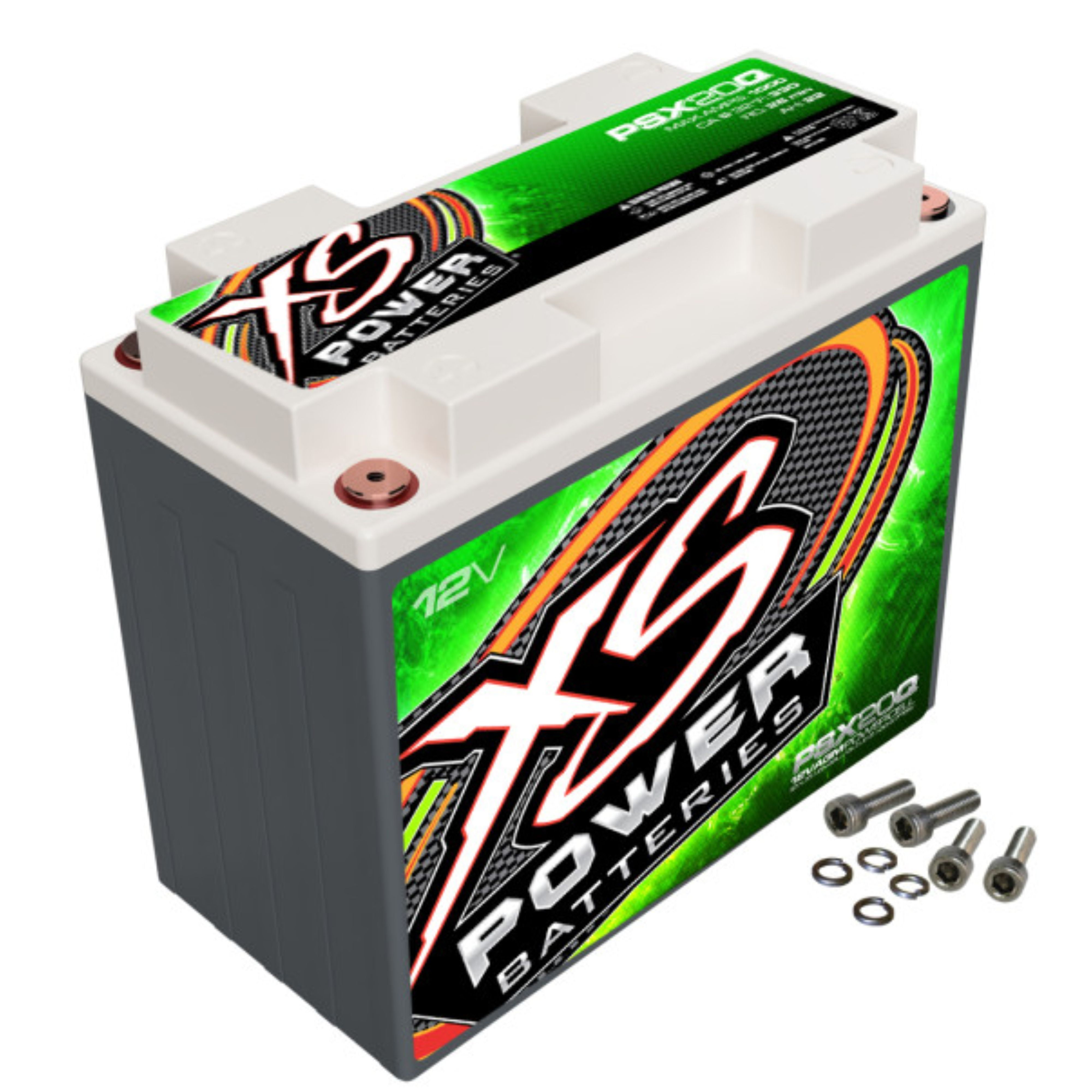 12V XS Power AGM Marine & Powersports Car Audio Battery 2000W 10.4 AH