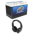 thumbnail image 1 of XS Power D4800 3000 Amp 12V Group 48 Power Cell Car Audio AGM Battery+Headphones, 1 of 7