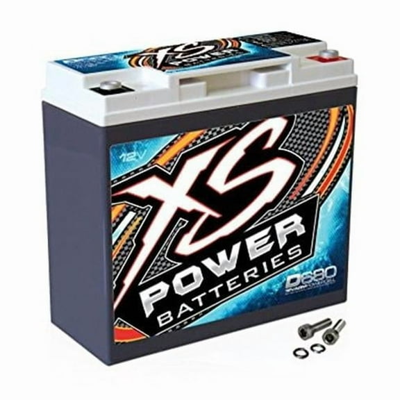 XS Power D680 XS Power 1000 Watts AGM Battery - 12 Voltage