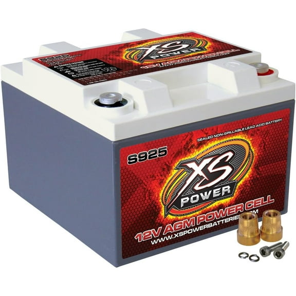 XS Power S925 12 Volt AGM 2000 Amp Sealed Starting/Racing Battery/Power Cell