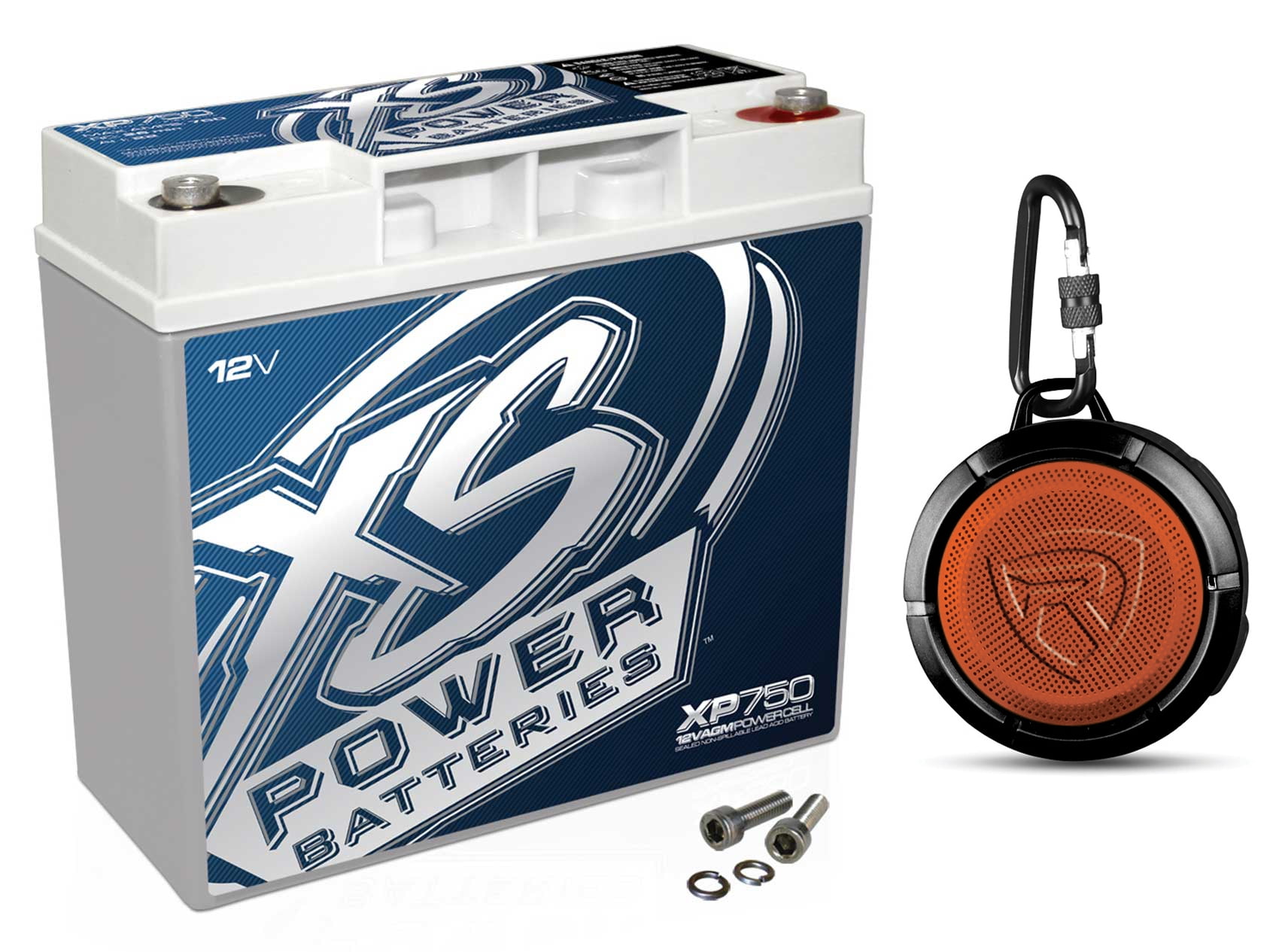 XS Power XP750 750 Watt Power Cell Car Audio Battery Bluetooth