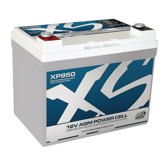 XS Power XP950 XP-Series AGM Battery 12-Volt Ah: 35 Max Amps: 950 Reserve Capaci
