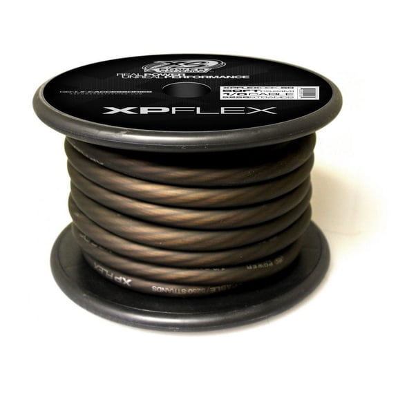 XS Power XPFLEX0BK-50 XP/XS Flex Iced Black 50' Spool High Current Battery Cable