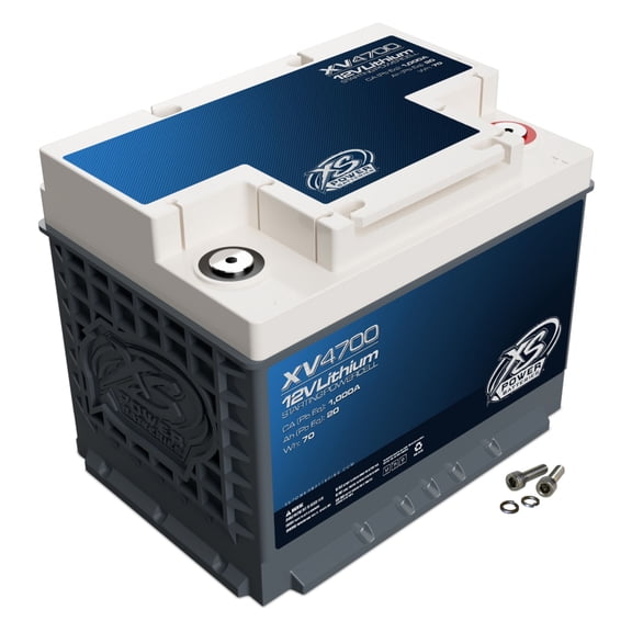 XS Power XV4700 12V 1500W Lithium Titanate Automotive Battery, Max 1335Amps