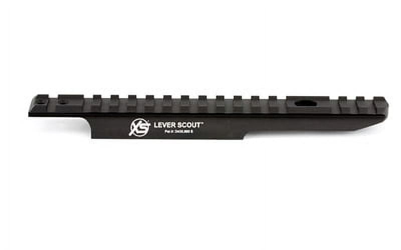 XS Sights Lever Rail Optic Mount HN-6000R-N For Henry .45-70 Round Barrel – Black Aluminum