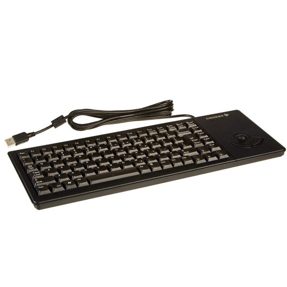 G84-5400 Xs Trackball Keyboard - Usb - 88 Keys - Black - English (us) - Cherry G84-5400lumeu-2