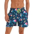 thumbnail image 1 of XS-XXL Mens Boys Swim Shorts Trunks Board Shorts Swimsuit Bottoms With Front Pockets Pants Quick Dry Swimming Boardshorts Underwear Bottoms Swimwear Beach Swimsuit Beachwear Bathing Suit Surfing, 1 of 2