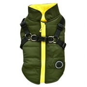 XS-XXL Pet Dog Winter Vest Coat Harness Clothes Puppy Cotton Warm Jacket Apparel