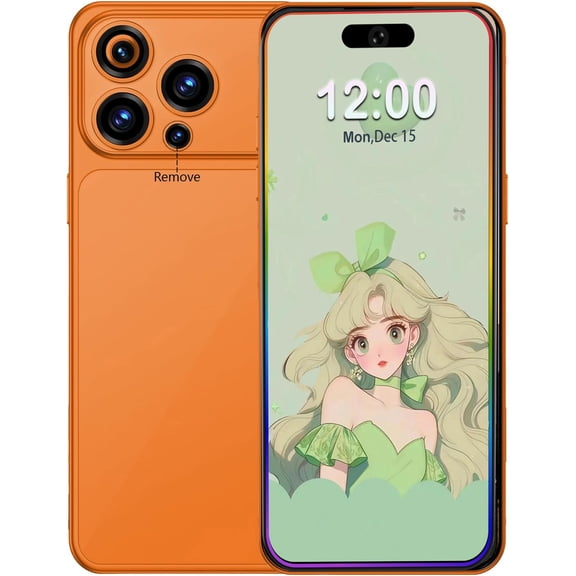 XS17 Pro Max Unlocked Smartphone, 8GB+256GB Android 14 Cell Phone, 6.8" HD Display, 6800mAh Battery, 5G Dual SIM, Face Unlock & Fingerprint Bullet Points