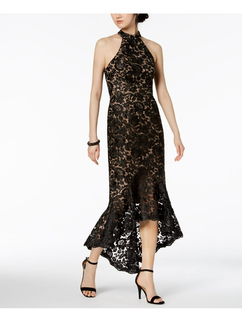 【サイズ2】MERMAID H/S LACE DRESS ブラック MOUSSY | MERMAID H/S レースドレス (ワンピース(ロング