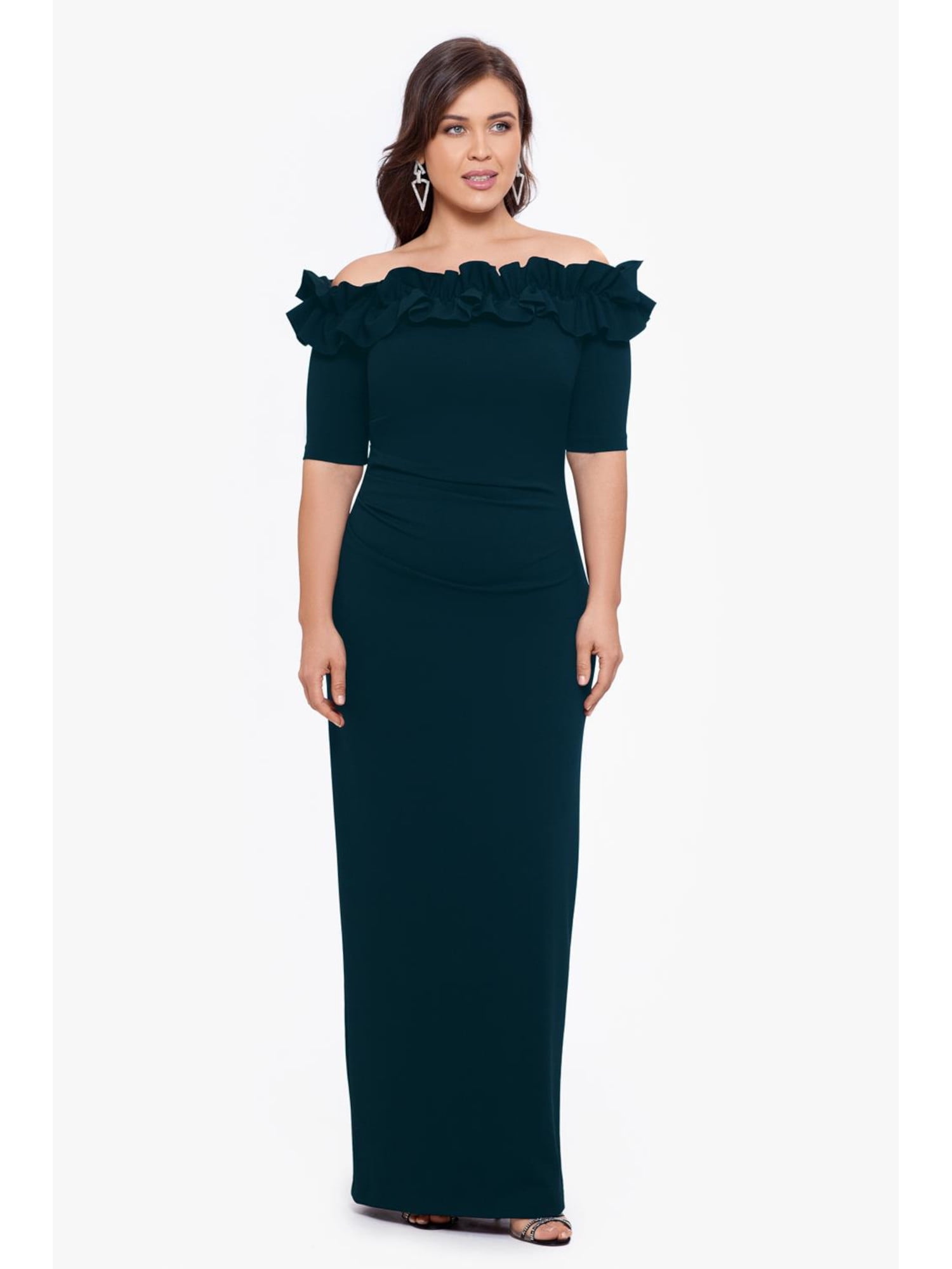 Xscape formal dresses plus size 2025