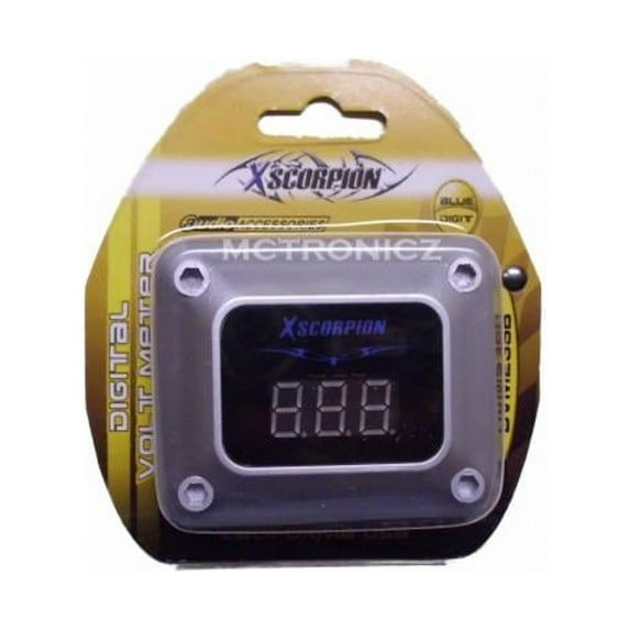 XSCORP DVM23SB 3-Digit Blue LED Digital Voltage Display VoltMeter