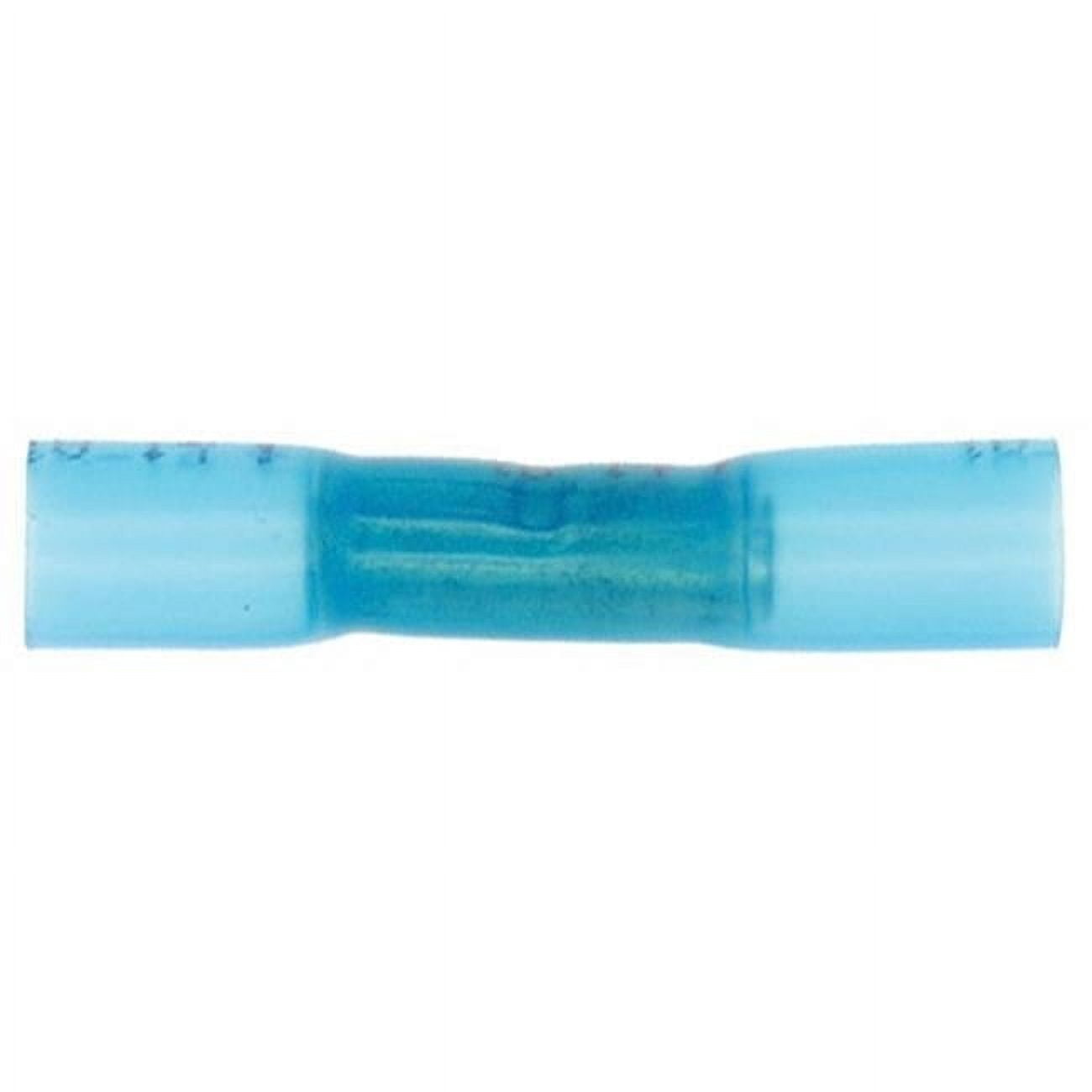 XSCORP HSBCB 14-16 Gauge Heat Shrink Ends Butt Connectors - Blue