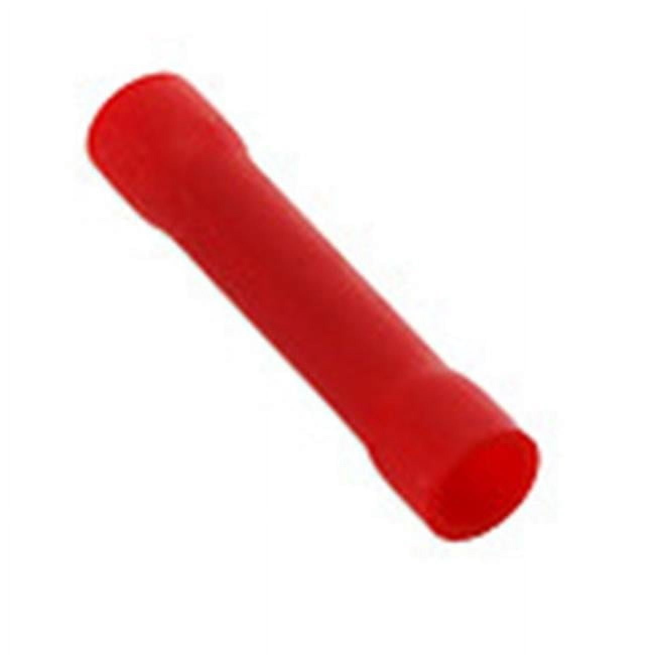 XSCORP HSBCR 18-22 Gauge Red Butt Connectors Heat Shrink Ends - 50 per Bag