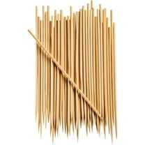XSCPXTT 100PCS Bamboo Skewers 7.8 Inch Wooden Skewers Sticks for Grilling, BBQ, Shish Kabob, Fruit, Yakitori. Khaki