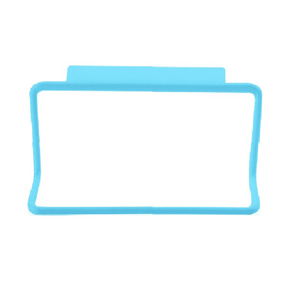 XSCPXTT 4 PCS Towel Rack Hanging Holder Organizer Towel Bar Rack For Kitchen Bathroom Over The Door Cabinet Cupboard Hanger Blue