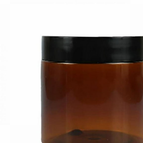 XSCPXTT Amber Glass Straight Sided Jar with Lined Lid with Spatula Coffee