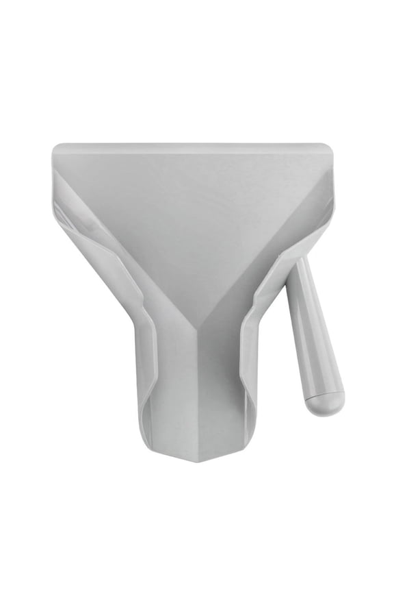 French Fry Scoop Right Handle French Fry Bagger Polycarbonate Commercial Scoop Grey