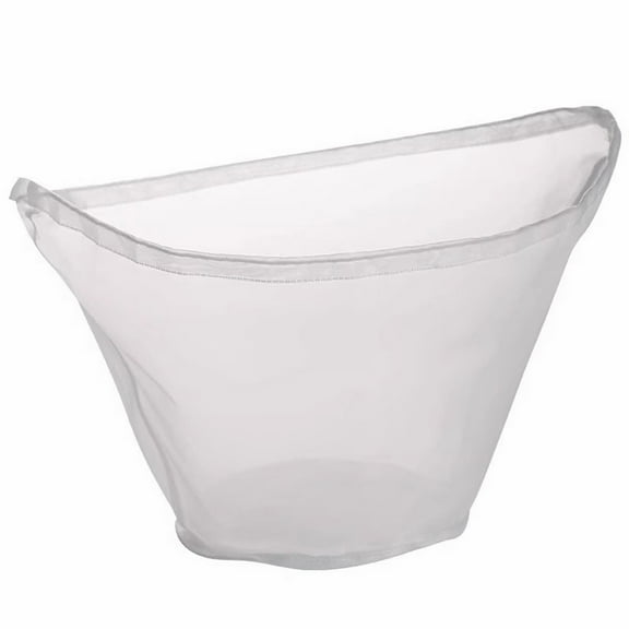 XSCPXTT New Bowl Shaped Nylon Nut Milk Bag,Reusable Cheese Cloth with Fine Mesh,Multifunctional Food Strainer,Suitable for Home Kitchens,Baking,Smoothie Making,Healthy Diets White