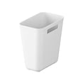 thumbnail image 1 of XSCPXTT Plastic Small Trash Can Wastebasket, Garbage Container Basket for Bathrooms, Laundry Room, Kitchens, Offices, Dorms, White, 1 of 5