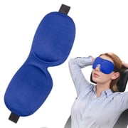 XSCPXTT Sleeping Eye Mask Aid Eye Mask Cover Patch Shade Eye Patch Massager Beauty Relax Soft Tools Portable Blue