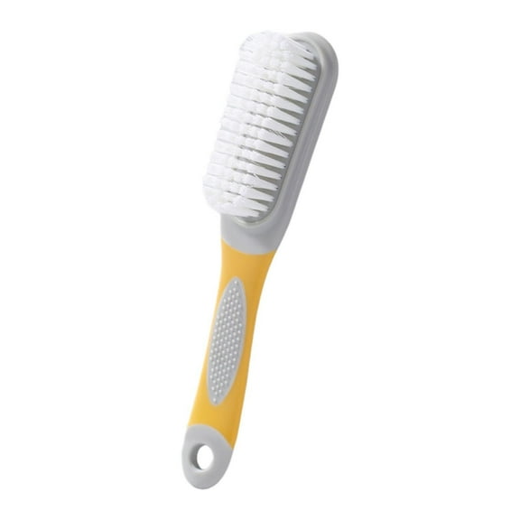 XSCPXTT Soft Bristle Scrub Cleaning Brush Stain Remover Brush Fabric Cleaning Brush Laundry Brush Small Scrub Brush Cleaner Household Cleaning Brushes for Carpet, Clothes Yellow