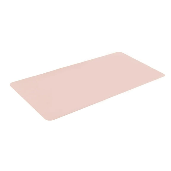 XSCPXTT Vanity Top Protector Desk Mat Oilproof Smooth Soft Cover for Work Tables & Vanities Pink