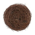 thumbnail image 1 of XSHBTOP Handmade Vine Brown Bird Nest,Artificial Birds Nest,Rattan Birdhouse Nest Easter Bird Nest Decorating Kit Photo Prop,For Easter Crafts Garden Home Decor Wedding Party(C), 1 of 9