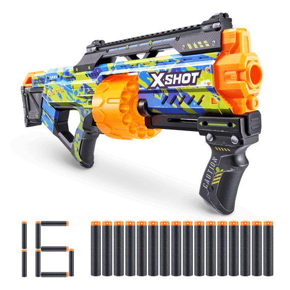 XSHOT Blaster Skins Last Stand Dart Blaster Talisman Skin (16 Darts) by ZURU