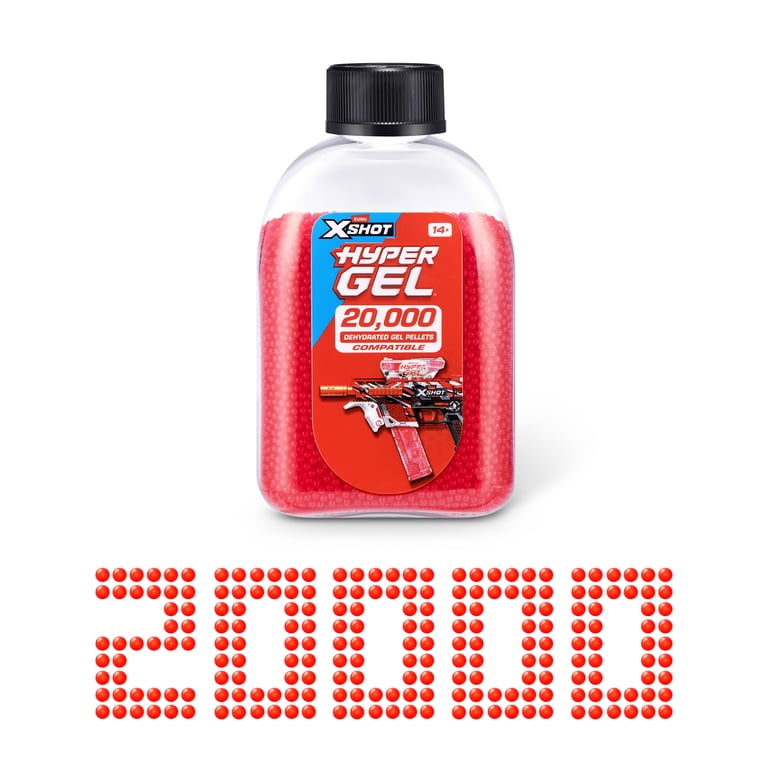 フェイスジェル・ゲル shsts XSHOT Hyper Gel Gellet Refill Pack (20,000 gel pellets) by ZURU