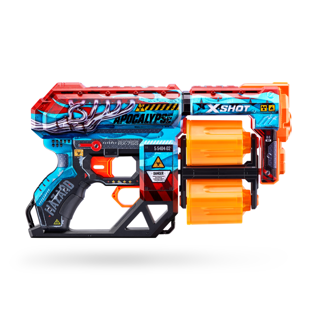 XSHOT Skins Dread Dart Blaster - Apocalypse (12 Darts) by ZURU