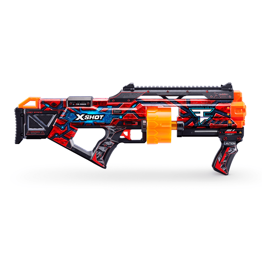 XSHOT Skins Last Stand Dart Blaster (16 Darts) by ZURU, For