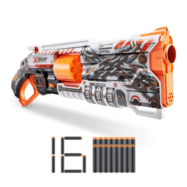 XSHOT Skins Lock Blaster - Outdoor Foam Activity Center Blaster