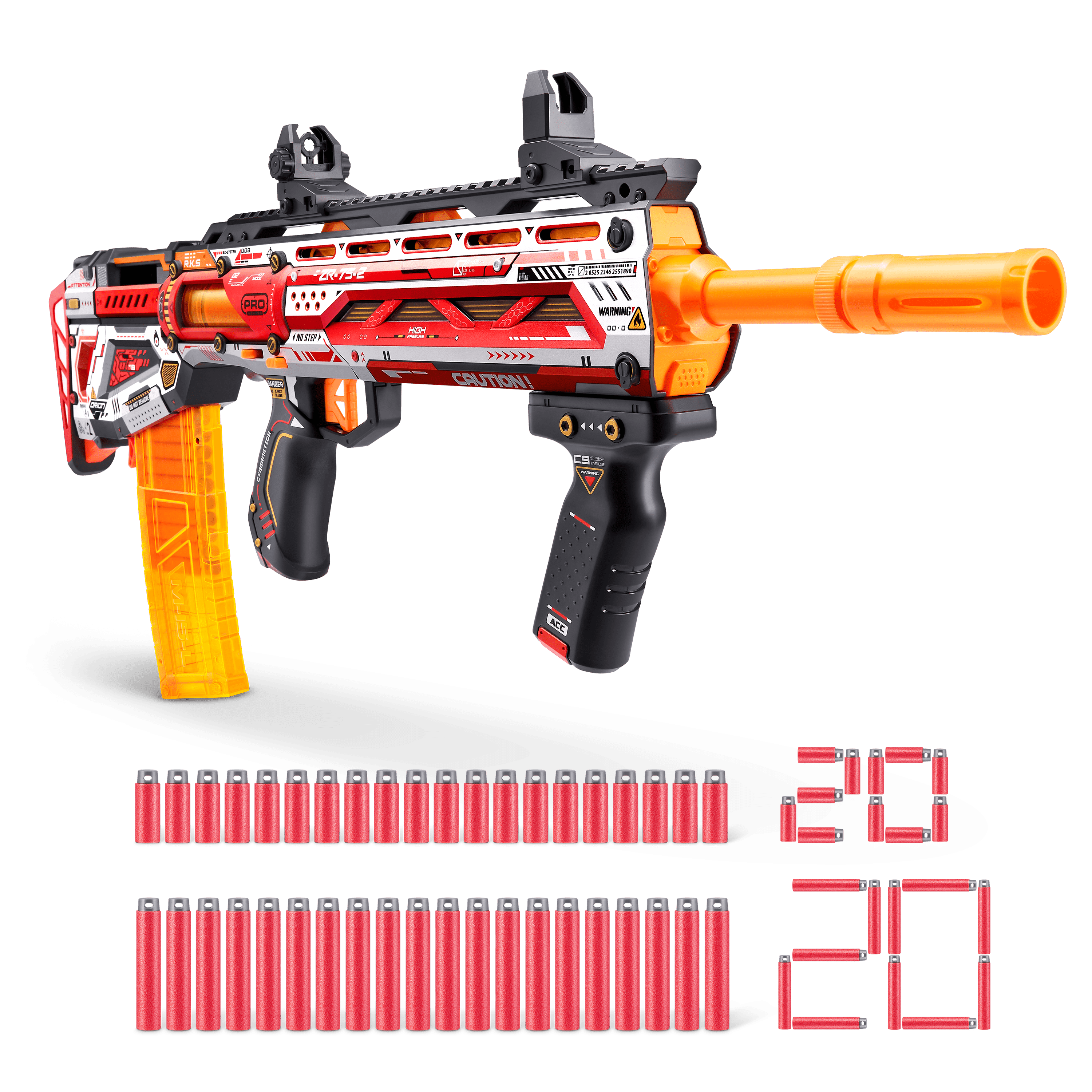 XSHOT Skins Pro Series Longshot Blaster Plunger Tube Plastic (40 Darts