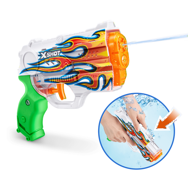 XSHOT Water Fast-Fill Skins Nano Water Blaster by ZURU, For Ages 5+