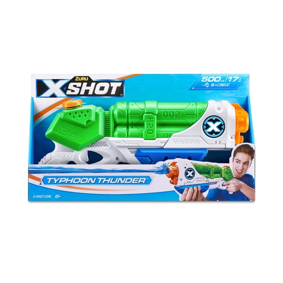XSHOT Water Typhoon Thunder Water Gun by ZURU, For Ages 5+