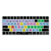 XSKN Final Cut Pro Shortcuts Keyboard Cover for 2015-2020 Released Magic Keyboard A1644 MLA22LL/A Silicone Protector Skin iMac keyboard Accessories US Version
