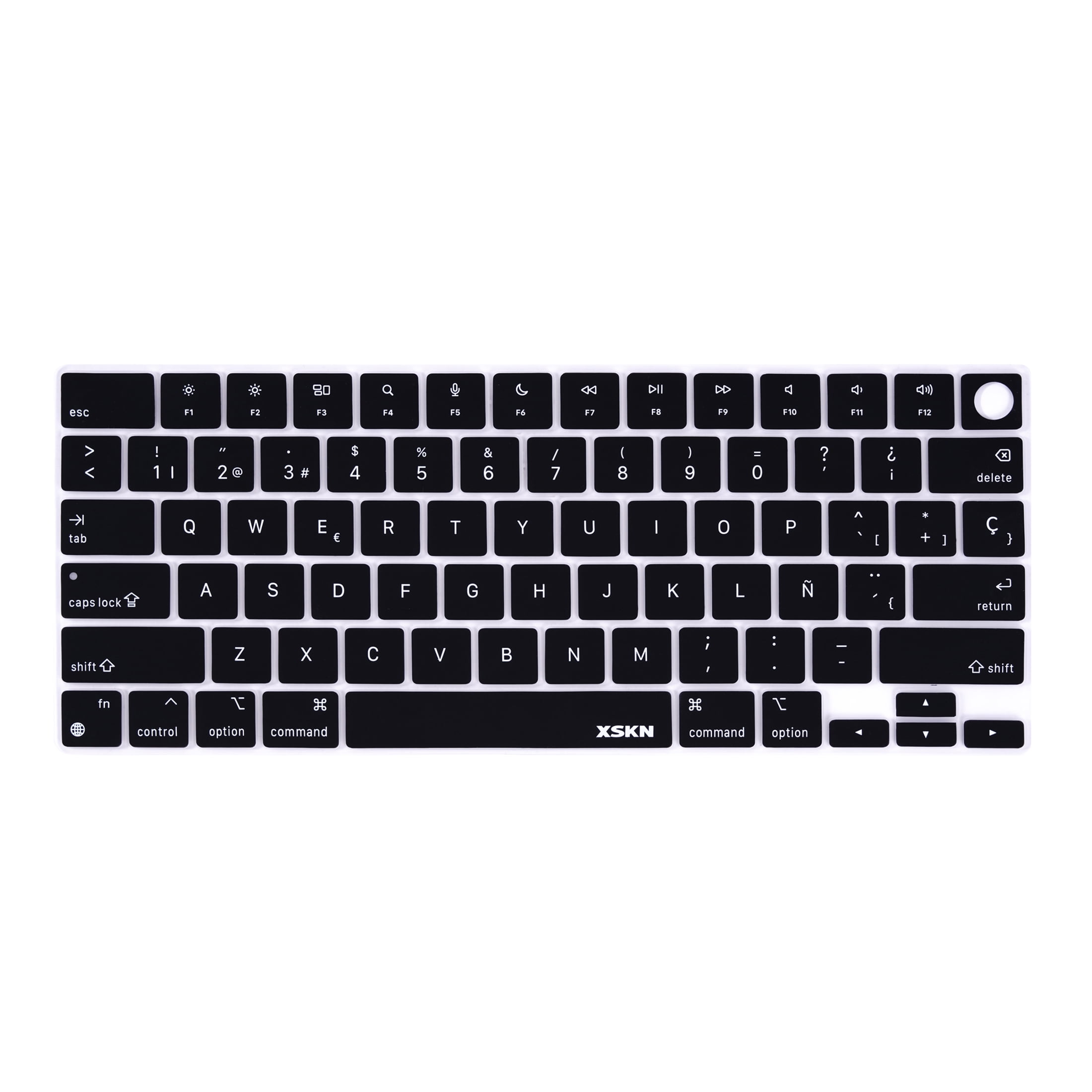 XSKN Spanish US Layout Keyboard Cover for 20212023 Released MacBook