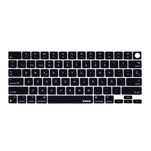 XSKN Spanish US Layout Keyboard Cover for 20212023 Released MacBook