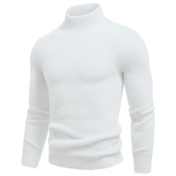 XSMGTUI Sweater Base Layer for Men Thermal Top Slim Fit Long Sleeve ...